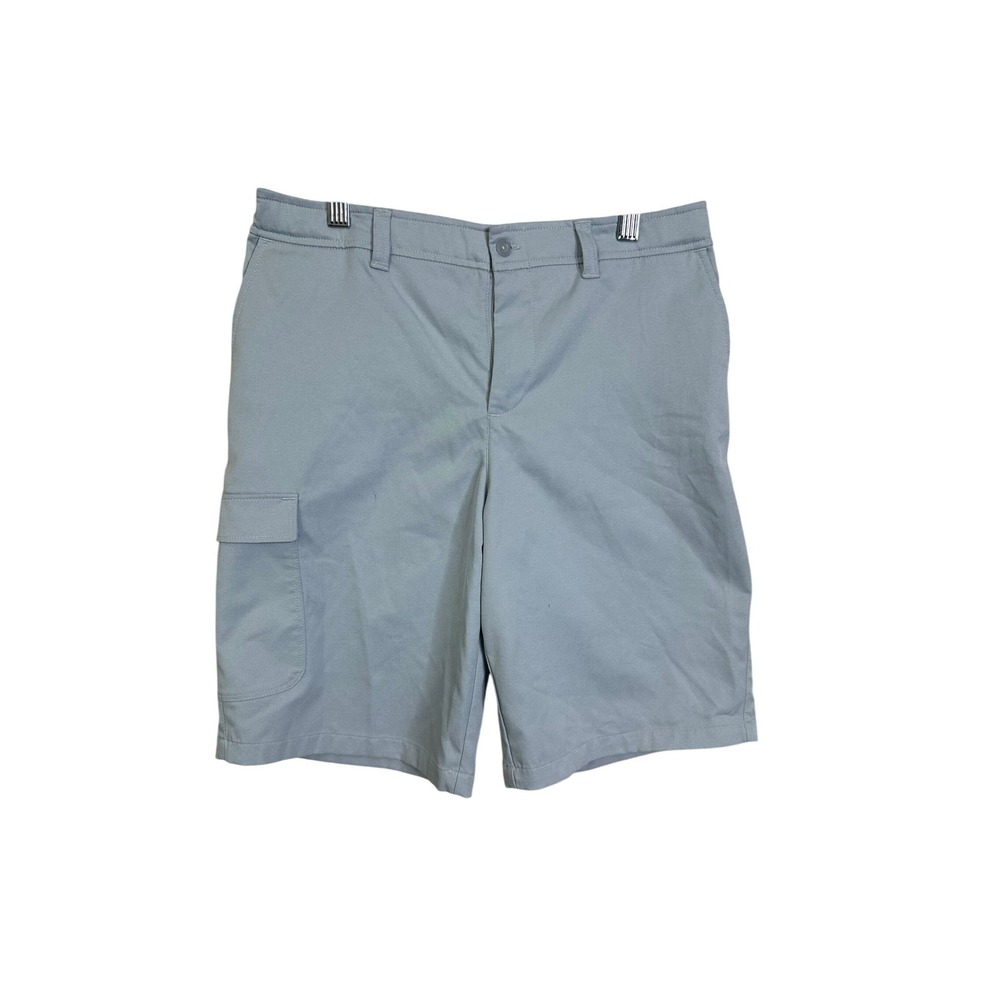 Under Armour Youth Gray‎ Cargo Shorts Boys Adjustable Waist Activewear